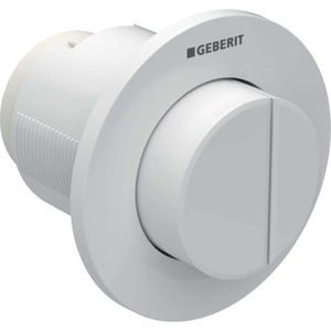 GEBERIT Splachovací systémy Oddálené ovládání typ 01, pneumatické, pro 2 množství splachování, vyvýšené, alpská bílá 116.044.11.1 obraz