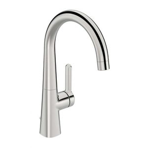 HANSA Designo Umyvadlová baterie s otočným výtokem a výpustí, chrom 51032293 obraz