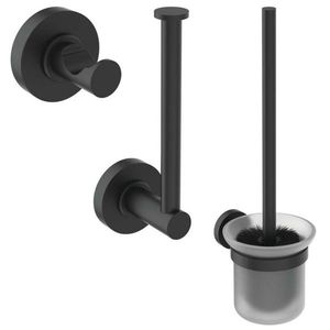IDEAL STANDARD IOM Sada doplňků do koupelny, matné sklo/černá A9246XG obraz