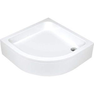 DEANTE plus II bílá Akrylátová sprchová vanička, půlkulatá, 90 cm KTU_031B obraz