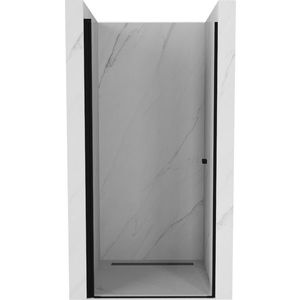 MEXEN Pretoria sprchové dveře křídlové 100, transparent, černá 852-100-000-70-00 obraz