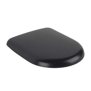 VILLEROY & BOCH Antao WC sedátko, SoftClosing, QuickRelease, Pure Black 8M67S1R7 obraz