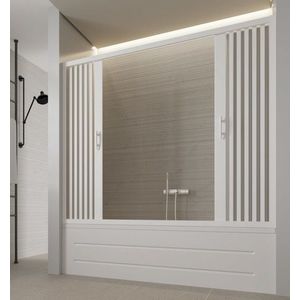FORTE Vanová zástěna FLEX VASCA MARTE NEW Rozměr A 140 170 cm, Rozměr C 150 cm, Typ otevírání Zavírání do středu OLBBXF210001 obraz