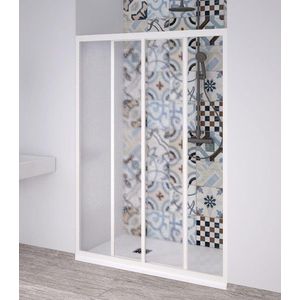 FORTE Sprchové dveře ACRIL PORTA NEW Barva rámu Bílá, Rozměr A 100 110 cm OLNNC1FS110031 obraz
