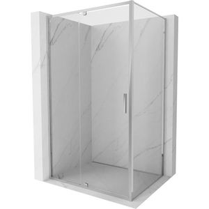 MEXEN/S Exo sprchový kout dveře křídlové 150 x 85 cm, transparent, chrom 819-150-085-01-00 obraz