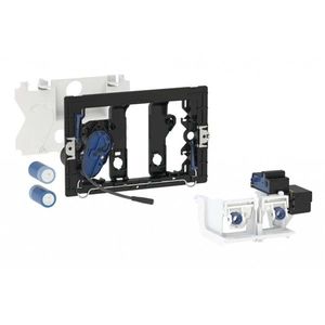 GEBERIT Splachovací systémy Elektronické ovládání splachování WC, bateriové napájení, pro radiové tlačítko, 2-činné splachování 115.898.00.6 obraz