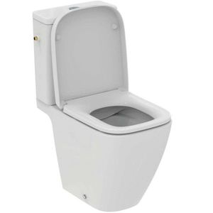 IDEAL STANDARD i.Life S WC kombi se sedátkem SoftClose, vario odpad, boční napouštění, RimLS+, bílá T517101 obraz