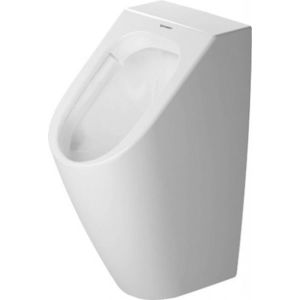 DURAVIT ME by Starck Pisoár, zadní přívod vody, Rimless, s HygieneGlaze, bílá 2809302000 obraz