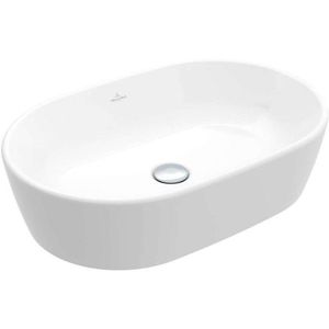 VILLEROY & BOCH Architectura Umyvadlo na desku, 60x40 cm, s přepadem, CeramicPlus, alpská bílá 5A2660R1 obraz