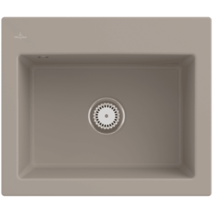 Keramický dřez Villeroy & Boch Subway 60 S, 330901AM, Almond 330901AM obraz