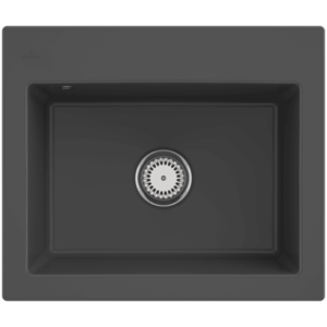 Keramický dřez Villeroy & Boch Subway 60 S, 330901i4, Graphit 330901i4 obraz