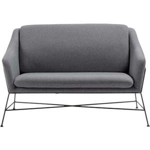 Šedá pohovka 128 cm Brida – Kave Home obraz