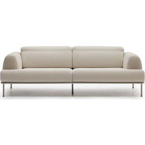 Béžová pohovka z textilie bouclé 234 cm Aurum – Kave Home obraz