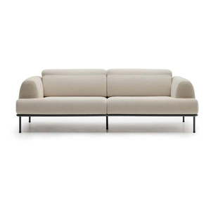 Béžová pohovka z textilie bouclé 234 cm Aurum – Kave Home obraz