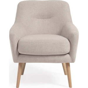 Béžové křeslo Candela – Kave Home obraz