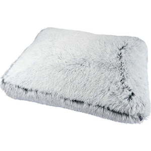 Bílý pelíšek pro psa 80x60 cm Fluffy Heather – Love Story obraz