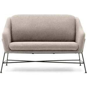 Béžová pohovka 128 cm Brida – Kave Home obraz