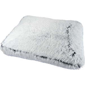 Bílý pelíšek pro psa 100x70 cm Fluffy Heather – Love Story obraz
