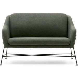 Zelená pohovka 128 cm Brida – Kave Home obraz
