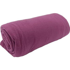 Fialová fleecová deka 150x200 cm Plain – JAHU collections obraz