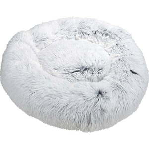 Bílý pelíšek pro psa ø 95 cm Fluffy Heather – Love Story obraz