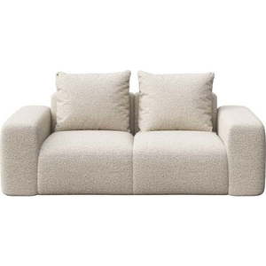 Béžová pohovka z textilie bouclé 212 cm Monce – Rodier obraz