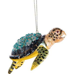 Ručně vyrobená vánoční ozdoba 4 cm Turtle – Sass & Belle obraz
