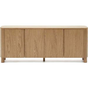 Komoda v dekoru jasanu v přírodní barvě 200x79x40 cm Salaya – Kave Home obraz