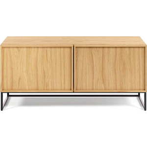 TV stolek v dekoru dubu v přírodní barvě 112x51x42 cm Taiana – Kave Home obraz