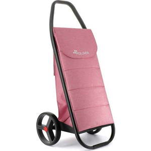 Nákupní taška na kolečkách 53 l Com Tweed Polar Black Tube – Rolser obraz