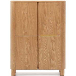 Skříňka v dekoru jasanu v přírodní barvě 100x134x40 cm Salaya – Kave Home obraz