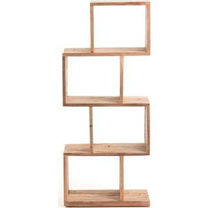 Knihovna z teakového dřeva v přírodní barvě 55x132x30 cm Aroba – Kave Home obraz
