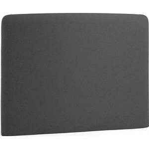 Černé čalouněné čelo postele 108x76 cm Dyla – Kave Home obraz