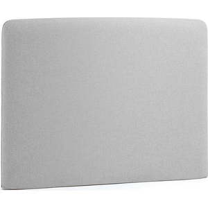 Šedé čalouněné čelo postele 108x76 cm Dyla – Kave Home obraz