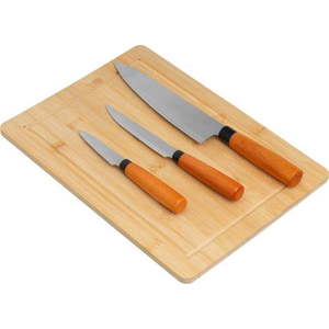 Bambusové prkénko s příslušenstvím 25x35 cm – Casa Selección obraz