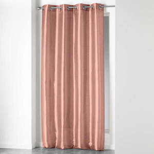 Růžový závěs z mikrosaténu 140x240 cm Shana – douceur d'intérieur obraz