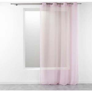 Růžová záclona 140x280 cm Telma – douceur d'intérieur obraz