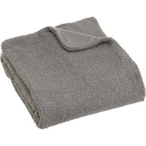 Šedá deka s beránkem 130x160 cm Sherpa Bouclé – Casa Selección obraz