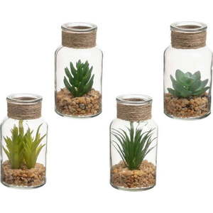 Umělé rostliny v sadě 4 ks (výška 12 cm) Cactus – Casa Selección obraz
