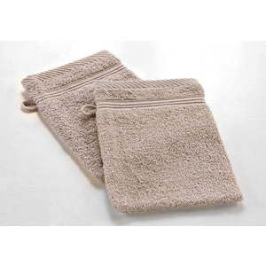 Světle hnědá bavlněná žínka 15x21 cm Tendresse – douceur d'intérieur obraz