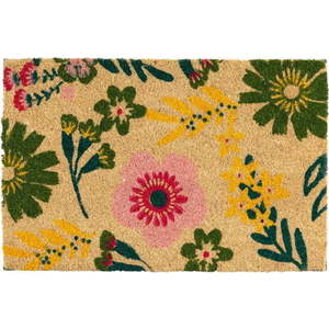 Rohožka z kokosového vlákna 40x60 cm Flora – Casa Selección obraz