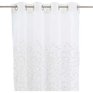 Bílo-zelená záclona 140x260 cm Grow – Casa Selección obraz