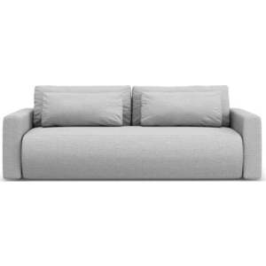 Světle šedá rozkládací pohovka s úložným prostorem 238 cm Belfast – Cosmopolitan Design obraz