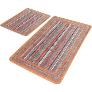 Sametové koupelnové předložky v sadě 2 ks 60x100 cm – Mila Home obraz