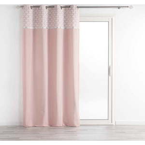 Světle růžový bavlněný závěs 140x240 cm Artchic – douceur d'intérieur obraz