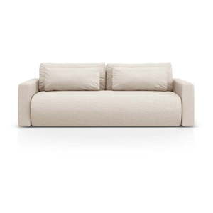 Béžová rozkládací pohovka s úložným prostorem 238 cm Belfast – Cosmopolitan Design obraz