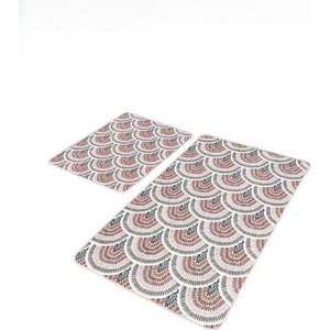 Sametové koupelnové předložky v sadě 2 ks 60x100 cm – Mila Home obraz