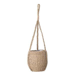 Závěsný obal na květináč z mořské trávy ø 20 cm Rockie – Bloomingville obraz