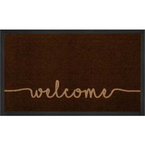 Hnědá rohožka Hanse Home Welcome, 45 x 75 cm obraz