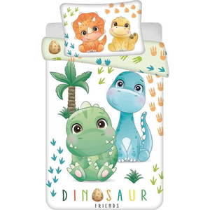 Bavlněné dětské povlečení do postýlky 100x135 cm Dino – Jerry Fabrics obraz